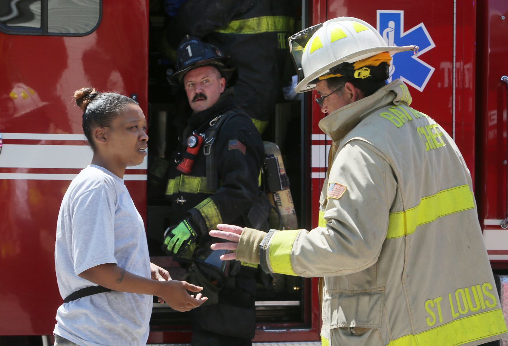 Four Children rescued from smoky fire